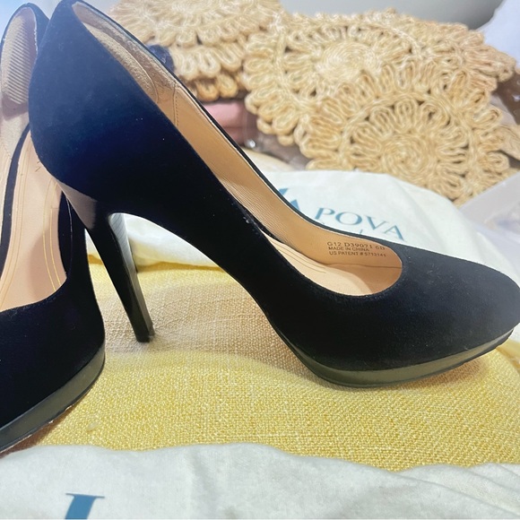 Maria Sharapova for Cole Haan Suade Platform Heels - Picture 11 of 12